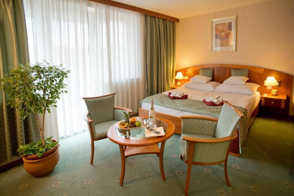Palace Hotel Hevíz - Wellness oddih v Hévízu, Hévíz, Madžarska - 310 EUR - 2x nočitev v dvoposteljni Standard sobi za 2 osebi, Polpenzion
