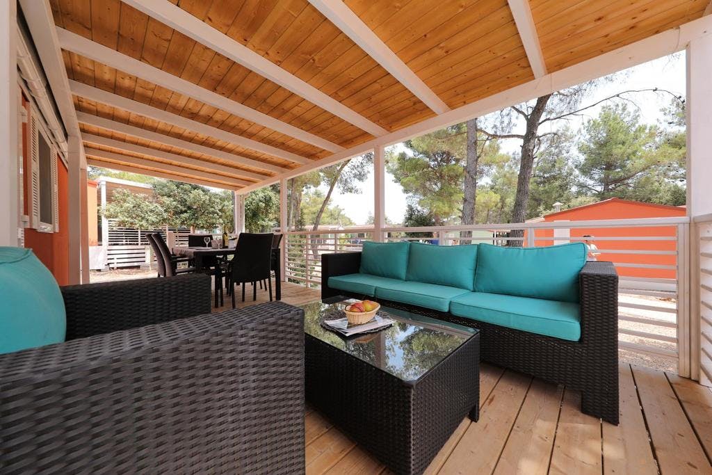 Kamp Park Soline – Top ljetovanje u Biogradu, Comfort Family, Biograd na Moru, Dalmacija, Hrvatska – 4.371 HRK – 4x noćenje u mobilnoj kućici Comfort Family za do 6 osoba, Troškovi struje, plina i vode