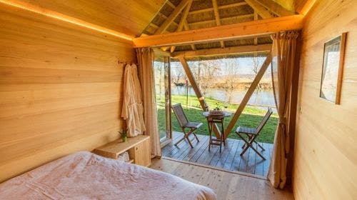 Camping Bela krajina – Glamping i wellness keltski odmor uz Kupu, Podzemelj, Gradac, Slovenija – 1.502 HRK – 2x noćenje u glaming keltskoj kućici za 2 osobe, Bogati doručak