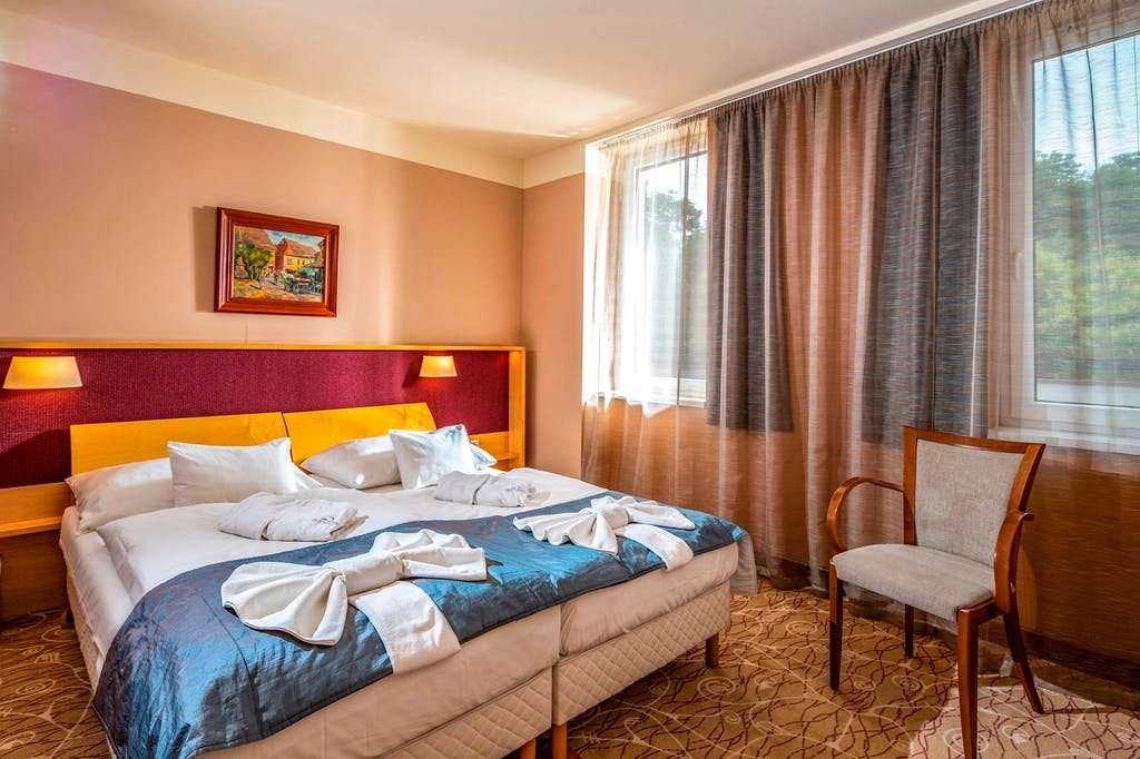 Drava Hotel Thermal Resort - Oddih v mestu Harkány med tednom, Harkány, Madžarska - 281 EUR - 2x nočitev v Classic dvoposteljni sobi za 2 osebi, Polpenzion (samopostrežni zajtrk in samopostrežna večerja)