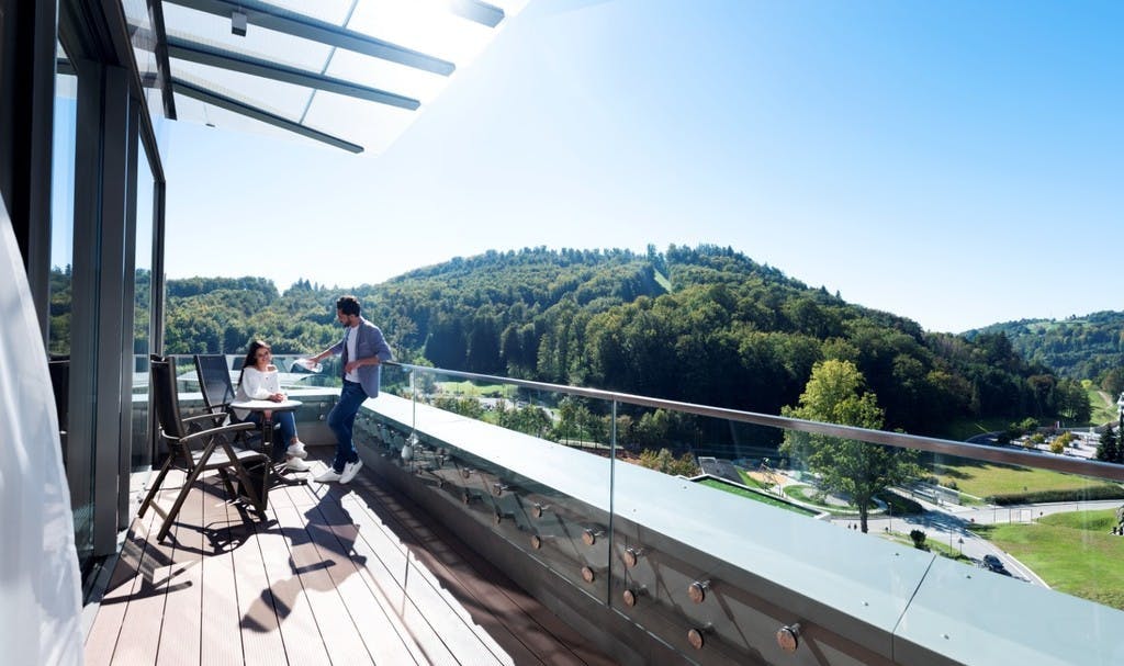 Atlantida Boutique Hotel - Luksuzno wellness opuštanje tijekom tjedna, Rogaška Slatina, Slovenija - 420 EUR - 2x noćenje u dvokrevetnoj Superior sobi s balkonom za 2 osobe, Polupansion