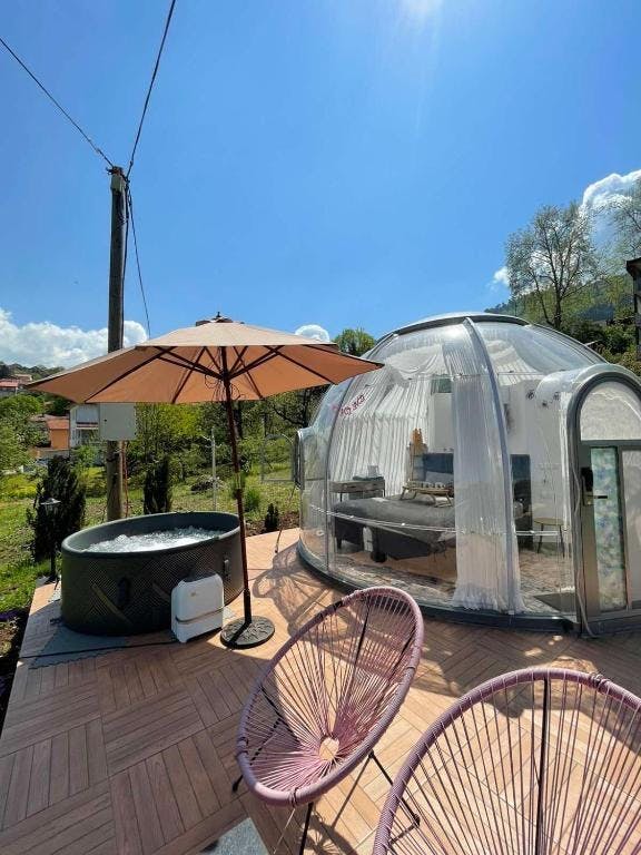 Cupola glamping dome Sarajevo , Sarajevo, Bosna i Hercegovina - 95 EUR - 1x noćenje u glamping kupoli za 2 osobe, Korištenje jacuzzija