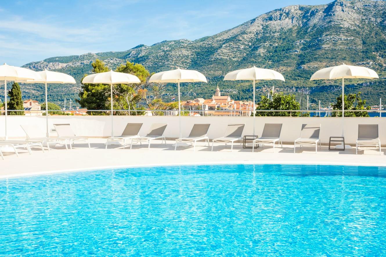 Marko Polo Maradiso Hotel by Aminess - Obiteljska jesen na Korčuli - Posebna akcijska ponuda, Korčula, Hrvatska - 212 EUR - 2x noćenje u dvokrevetnoj Comfort sobi za 2 osobe (1 dijete do 9,99 godina besplatno), Polupansion