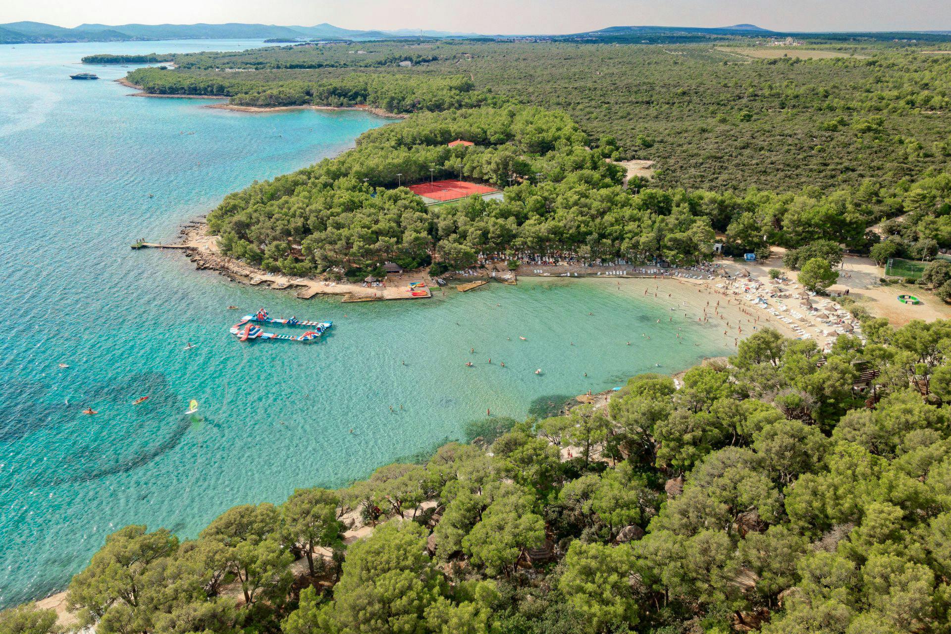 Pine Beach Pakoštane - All inclusive light odmor - Premium mobilna kućica s pogledom na more