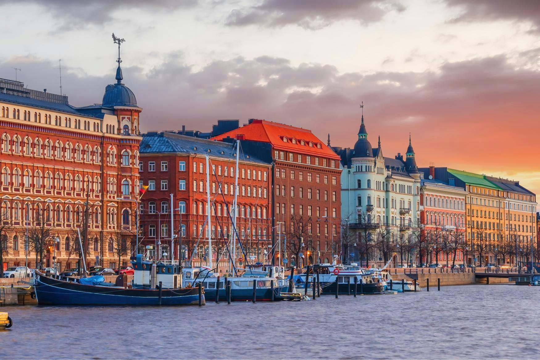 Proljeće u Finskoj, Helsinki