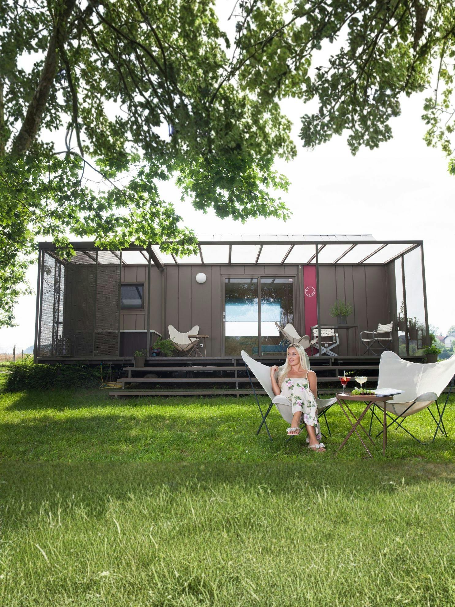 Magnolia House by the river - Last minute odmor na rijeci Kupi - Mobilna kućica BB2