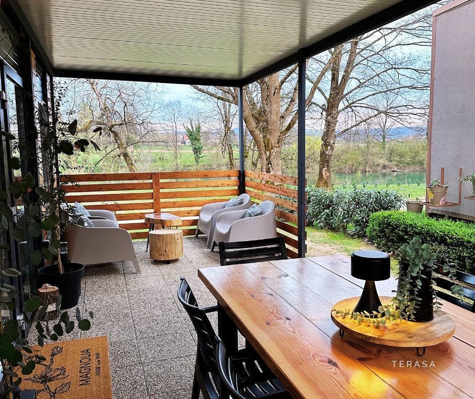 Magnolia House by the river - Last minute odmor na rijeci Kupi - Mobilna kućica Magnolia