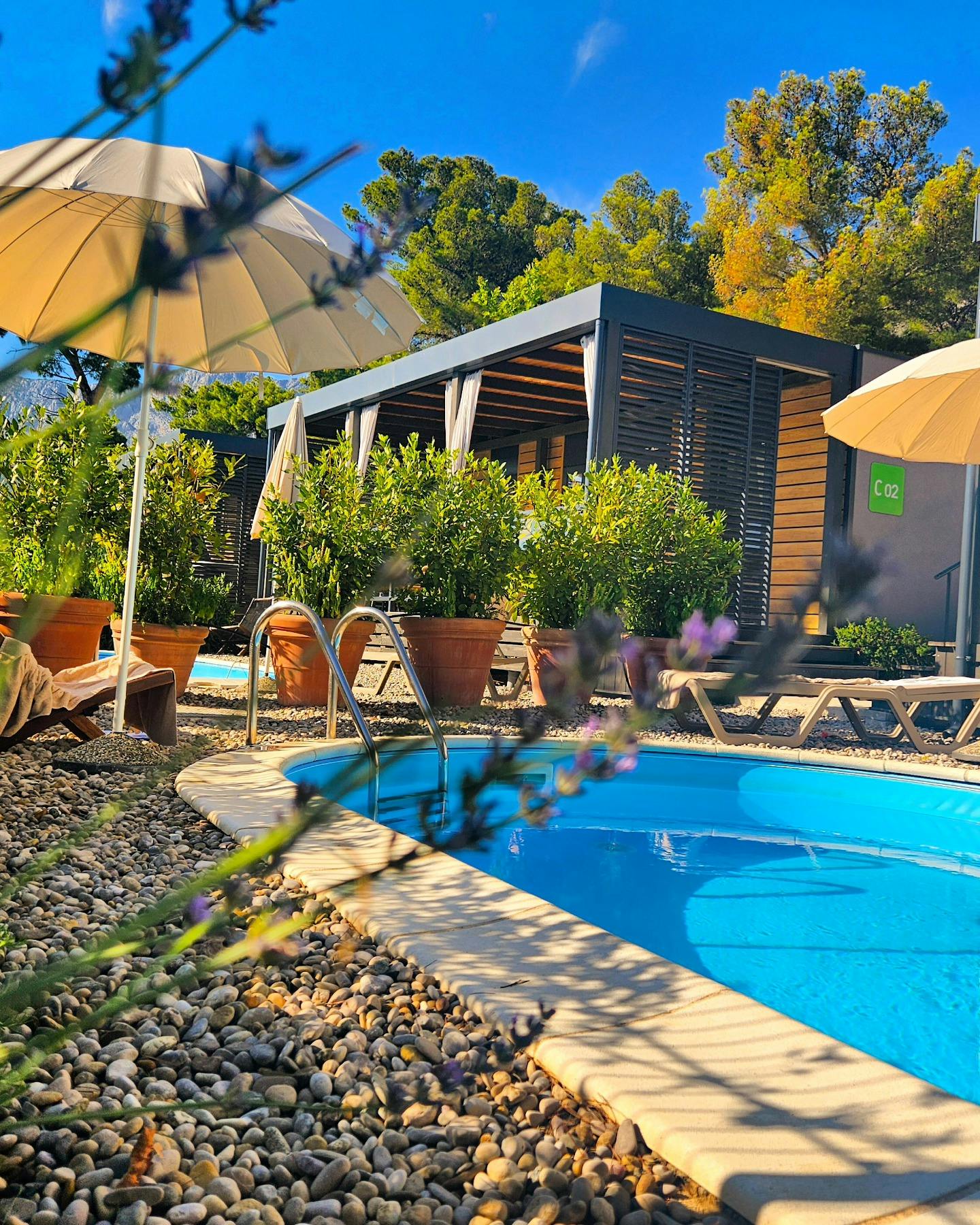 Park Villas by Morenia - Last minute all inclusive odmor u Deluxe kamping vili s privatnim bazenom, Podaca, Hrvatska - 856 EUR - 2x noćenje u kamping vili s privatnim grijanim bazenom za do 4 osobe, All inclusive