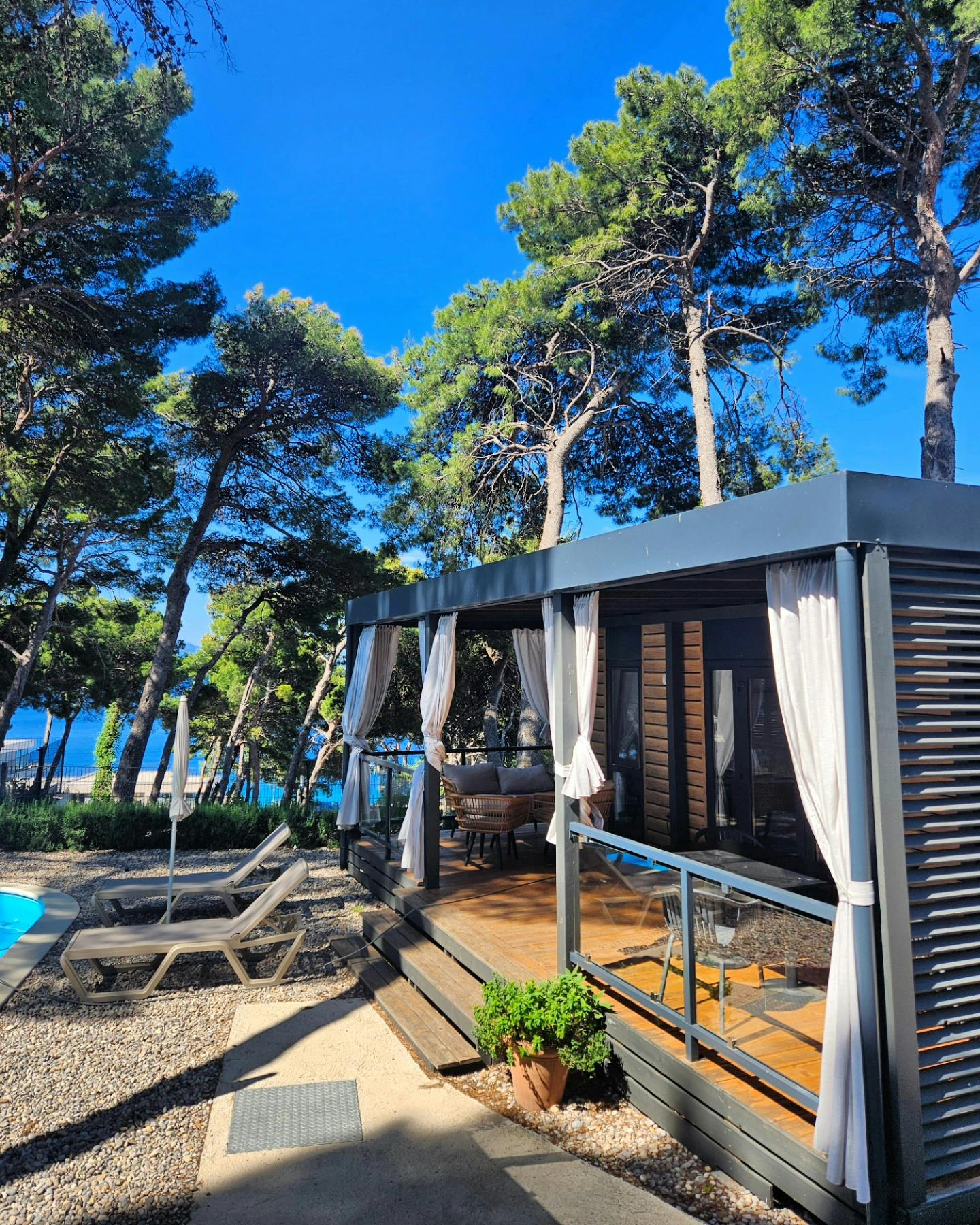 Park Villas by Morenia - All inclusive odmor u Deluxe kamping vili s privatnim bazenom, Podaca, Hrvatska - 580 EUR - 2x noćenje u kamping vili s privatnim grijanim bazenom za do 4 osobe, All inclusive