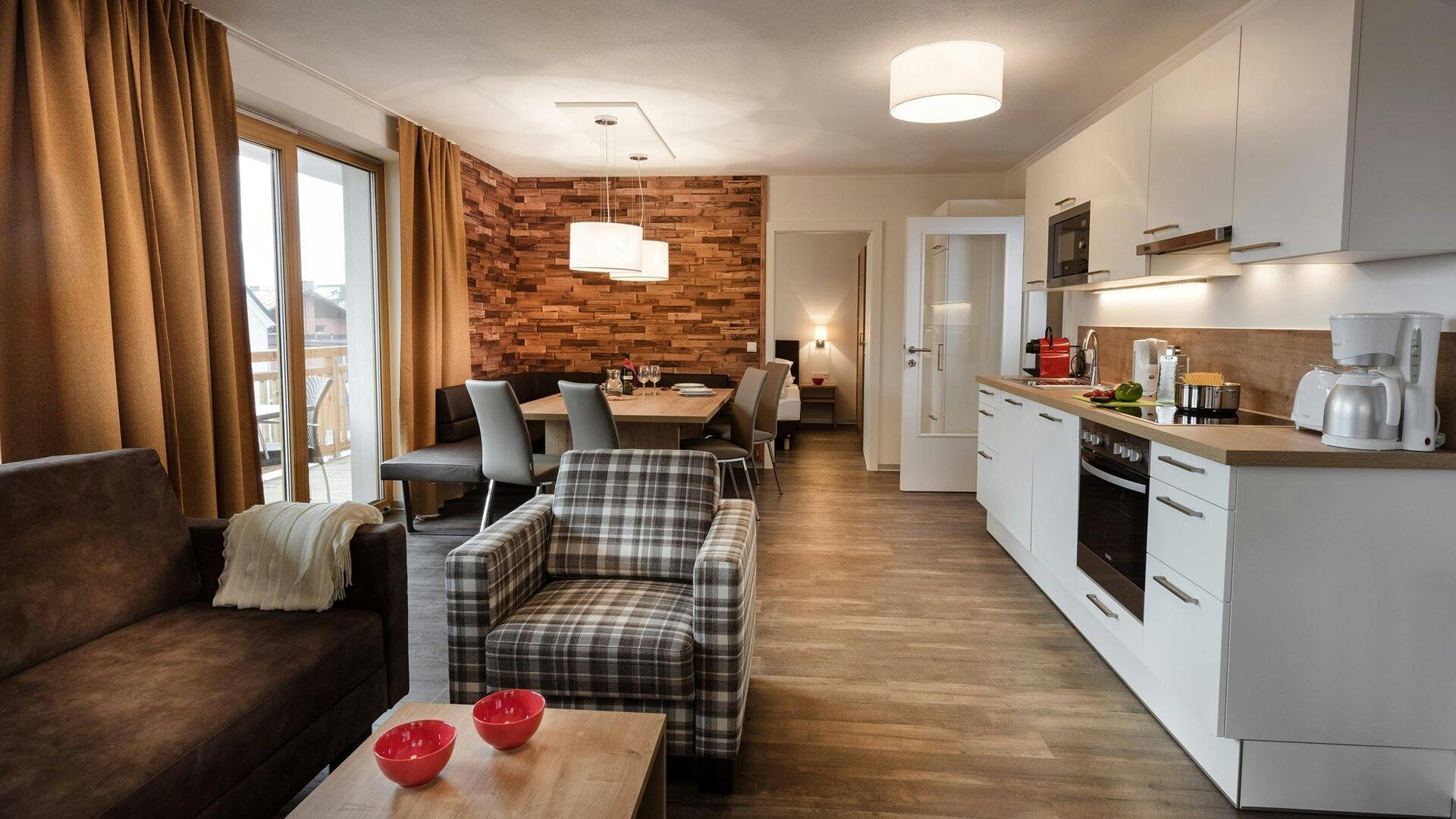 AlpenParks apartmaji - Ladies Ski Opening v Zell am See-ju, Zell am See, Avstrija - 419 EUR - 3x nočitev v apartmaju za 1 osebo, Pijača dobrodošlice