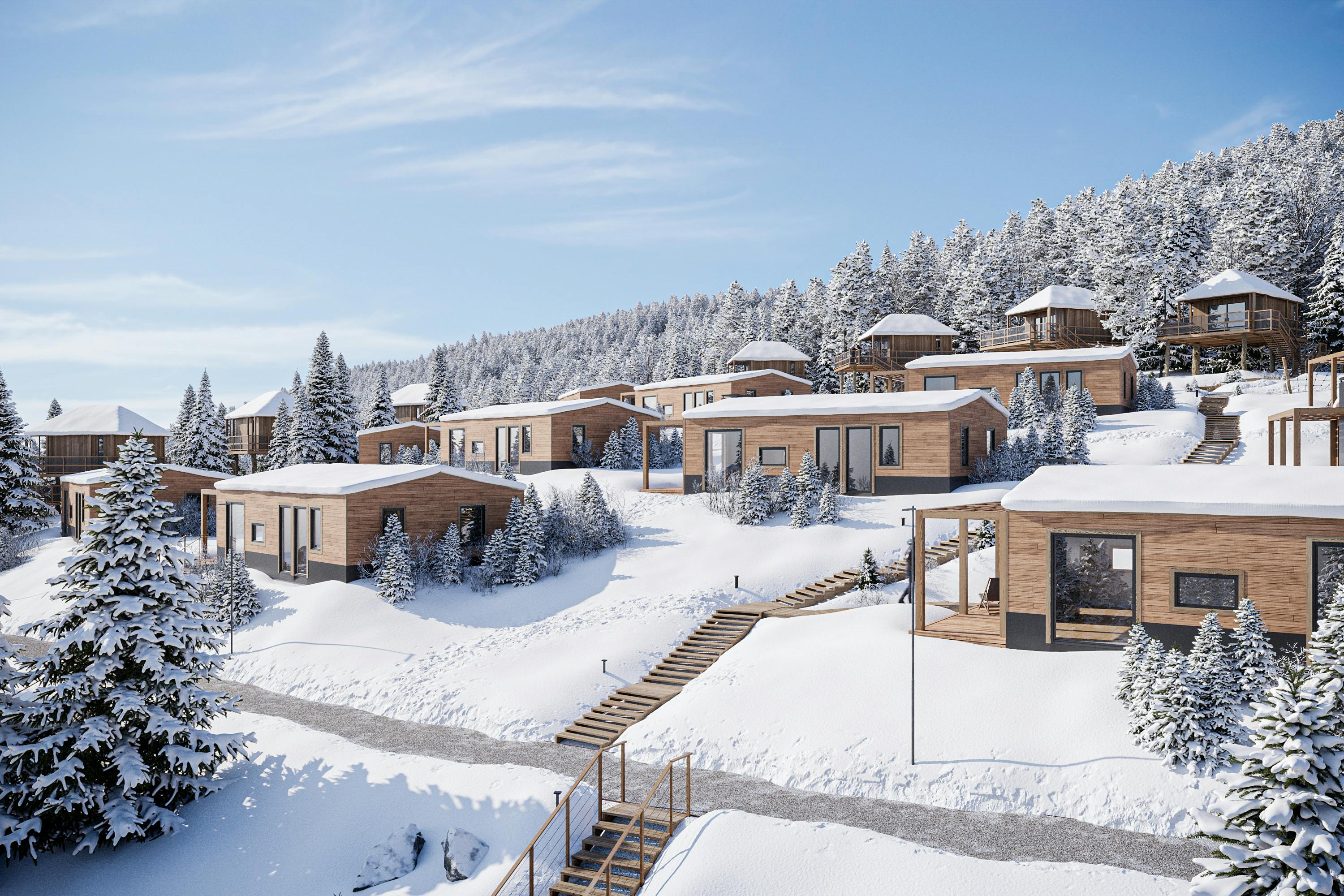 Chalets & Glamping Nassfeld by Alps Resort - Luksuzni odmor u drvenim kućicama u prirodi
